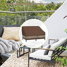 Eillybird - Copertura per mobili da giardino, impermeabile, antipolvere, protezione per mobili da giardino, 137 x 96 x 73 cm