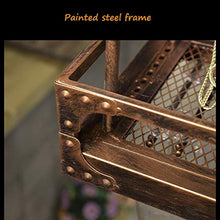 DJSMjbj - Scaffale galleggiante da parete, porta bicchiere da vino, altezza regolabile, bottiglia di vino rustica, da soffitto, Marrone, 120×35cm