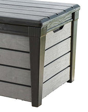Keter Baule Brushwood Grigio 454 Lt In Resina Cm 145X69.7X60.3 H