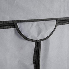 axentia Armadio Pieghevole, Materiale: Legno, Nero/Grigio, ca. 75 x 150 x 50 cm