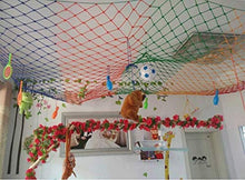 JFFFFWI Rete da Giardino Rete da Giardino Rete di Sicurezza Rete di carico Rete da Recinzione Blu Rete da Arredamento per Interni Rete da Arrampicata Rete da Arrampicata per Bambini Rete d