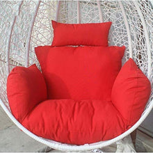 ZHBH - Cuscino per sedia a dondolo da appendere, impermeabile, addensato da appendere, per patio, giardino, multicolore a scelta, 90 x 120 cm