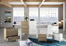 13Casa - Corinto A3 - Comodino. Dim: 50x34x49 h cm. Col: Bianco. Mat: Melamina.