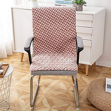 DIELUNY - Set di cuscini per sedia da pranzo antiscivolo, in velluto, per sedia a dondolo, per interni ed esterni, 50 x 135 cm