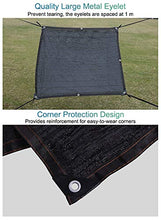 Telo Ombreggiante, Vela/Panno/Pannello/Copertura for Tende da Sole al 95% - Ideale for Piante, Serra, Prato o Cantiere (Size : 10m x 20m)