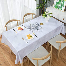 Traann copritavoli in plastica da Pulire, Square Modern/Protector Supporto Tessile Nordic style-130 * 170_A