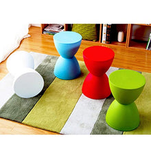 Diaod Bagno Piccolo Piazza Sgabello Clessidra Sgabello dei Bambini di Modo Special Low plastica Bagno del Fumetto Sgabello Bambini Mobili (Color : D)
