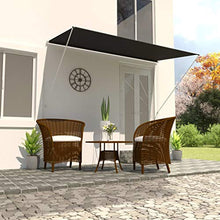 E E-NICES Tenda da Sole Retrattile 350x150 cm Antracite