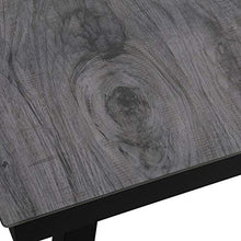 Gartentraum Salotto in Alluminio Grigio con Tavolo - 6 posti - Lounge NIRO