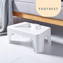 Poggiapiedi da Ufficio Sgabello da Terra Toilette da Toilette Ottone for Adulti Sgabello Step in Plastica da Studio
