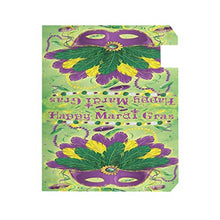 Mardi Gras Piuma Postale Coperture Magnetiche Grande Cassetta Postale Involucri Giardino Giardino Cantiere Casa Decor Oversize Dimensioni 64,8 x 53,3 cm
