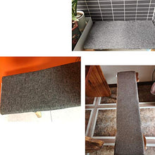 Xpnit - Cuscino per panca da giardino con cerniera, cuscino da pavimento Tatami, cuscino da pavimento per 2-3 posti, in rattan, per interni (80 x 30 cm, grigio scuro)