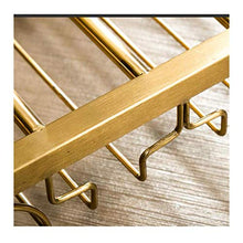 UYZ Semplice e Moderno, portabottiglie da Bar Europeo da Appendere, Ornamenti, portabicchieri in Acciaio Inossidabile, cremagliera Creativa per la casa capovolta (Dimensioni: 80 * 35 cm)