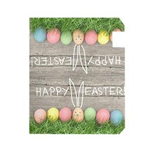Happy Easter Eggs and Cute Bunny Ear Grasses Mailbox Covers magnetico grande postale casella avvolge giardino cortile casa Decor dimensioni 64,8 x 53,3 cm
