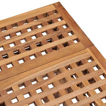 FAMIROSA Set da Pranzo da Giardino Pieghevole 3 pz in Massello di Teak-5455