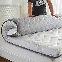 qwert Futon Tatami - Materasso Giapponese da Pavimento per Studenti Tatami, Pieghevole e Antiscivolo, Tappetino Tatami da Pavimento, Spesso e Pieghevole, 100 x 200 cm