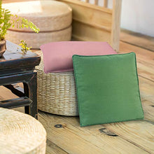 DYNMC you Cuscini da Esterno Idrorepellenti - Cuscini per Esterni Verde/Rosa con Copertura in Tex Oeko di Alta qualità 40x40 cm - Cuscini da Giardino e Balcone