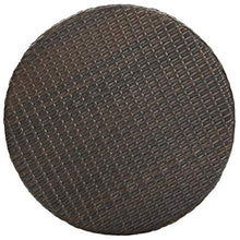 vidaXL Tavolo da Giardino Marrone 60,5x106 cm in Polyrattan