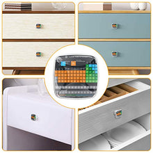 Tavola periodica (4) 4 PCS Pomelli per Porta, Pomolo per Mobile, Pomelli per Mobili con Viti, Maniglia per Armadietto, Pomelli per Porta, Pomelli per Cassetti per Porta, Armadio, Cassetto e Credenza