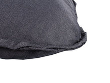 Meerweh 20070 - Cuscino imbottito, ca. 195 x 49 x 10 cm, colore: Grigio