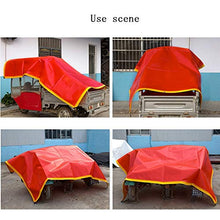 Tarps Panno ombreggiante - Parasole - Resistente telo impermeabile rosso resistente, spesso, resistente ai raggi UV, resistente alla corrosione, resistente allo strappo - Tarpaulin facile da trasporta