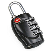 SaySure - 4 Rows Digital TSA Combination Travel Luggage Lock