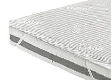 BiancheriaWeb Rinnova Materasso Topper Coprimaterasso Correttivo Antibatterico Memory Silver Matrimoniale Silver