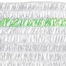 HaGa® - Rete ombreggiante per privacy, 60% 3 m x 50 m, colore: Bianco