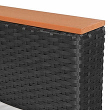 Chloe Rossetti - Set di divani da giardino in polyrattan, 7 pezzi, colore: marrone, spessore: 5,1 cm
