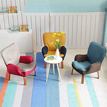 Laishutin Divano Divano Imbottito per Poltrona Imbottito per Bambini per Soggiorno e Ufficio (Color : Blue, Size : 45 * 54 * 71cm)