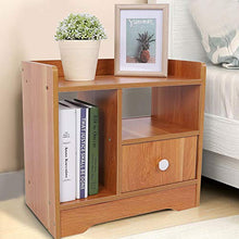RBSD Comodino Comodino Comodino Camera da Letto Casa(Wood Color)