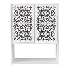 DOITOOL Armadietto Porta Medicinali da Parete 1Pc con Ante per Bagno