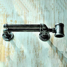 Portavini Piccoli scaffali per vino da appoggio per vino elegante a parete e vino a muro Single Bottle Solid Ferro Industriale Design Industriale Portavolo Vintage stile retrò con una sensazione rusti