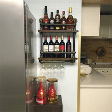 WaWeiY Portabottiglie per Vino in Ferro battuto
