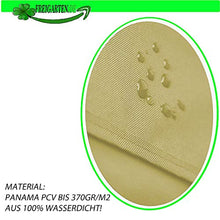 freGarten.de - Tetto di ricambio per gazebo 3 x 3 m, impermeabile, materiale: PCV Panama Soft 370 g/m² extra forte, modello 2