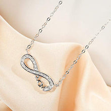 Baoxiaohed Collana in Argento Sterling, Collana Mamma in Stile Moda Argento Sterling 925, Adatta per Festa della Mamma, Regali di Anniversario E Regali di Compleanno