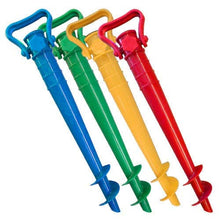 Picchetto Puntale in ABS per Ombrellone da Spiaggia 42 cm Colori Assortiti