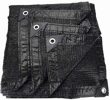 BeGrit Sun Panno Parasole Nero con Tessitura a Rete, Resistente ai Raggi UV e Protettivo per Fiori e Piante da Giardino 50% di ombreggiatura 6,6ft x 6,6ft