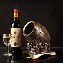 PWZ Pratica Semplicità Domestica Bronzo Rame Artigianato in Resina Semplice Moderno Pratica Semplicità Domestica Creativa Forma Di Botte Di Vino Pratica Semplicità Domestica Pratica Casa Desktop Port