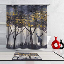 LIYAN Combinazione Bagno. Immagini Chiare E Colori Vivaci Rendono Il Tuo Bagno Pieno di Vita. Accessori da Bagno. Foresta. Renna.
