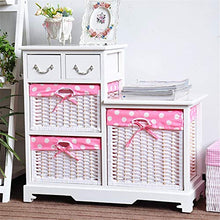 Comodino Comodino Tavoli da Salotto Bianchi Comodino con cassetti Telefono Tavolino for Piccoli spazi Arredamento Moderno (Color : White, Size : One Size)