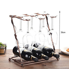 GJSN Cremagliera per Vino, Artigianato Creativo, Può Contenere Molte Tazze e Molte Bottiglie Di Vino, Dimensioni: 33 cm Lunghe 36 cm Di Altezza, 42 cm Lungo 41 cm Di Altezza,33 cm Lungo 36 cm Di Alte