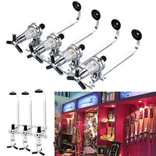 panthem Supporto da parete per bevande spiritose, supporto da parete per parete, portabottiglie da bar