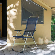 Lafuma Mobilier LFM2772 Sedia Pieghevole, Blu, 62.5x67x111 cm