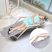 Sedie reclinabili chaise longue con peso zero, con imbottitura pieghevole, reclinabile, per spiaggia, piscina, giardino, esterno e interno, supporta 199,6 kg