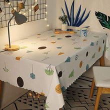 Traann copritavoli in plastica pulisci, Square Tovaglia in Vinile Cover Protector stripe-137 * 200_B