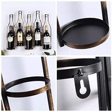Wyfdm Isasar - Portabottiglie da parete, stile vintage, per ristoranti, bar, arredamento per la casa