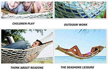 Hamocks Sedia a Battente Hammock Swing Sedia Aa Hammock Sedia in Cotone Sedia Aa da Viaggio per Sedia a Dondolo con Corda Sedia a Sospensione moda Gymqian