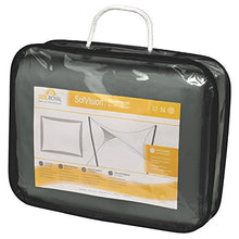 Sol Royal Tenda a Vela Rettangolare SolVision - 2x4m Antracite -Parasole idrofugo per Esterni Contro Pioggia e Raggi UV