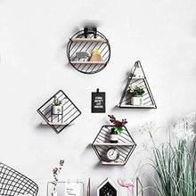 Semplicità Elegante Scaffale Scaffale a Muro Mobile Scaffali Iron Art Semplice Multifunzione Geometrico Salva Spazio, 4 Dimensioni, HJJ, C30CM